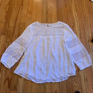 White Lace Blouse